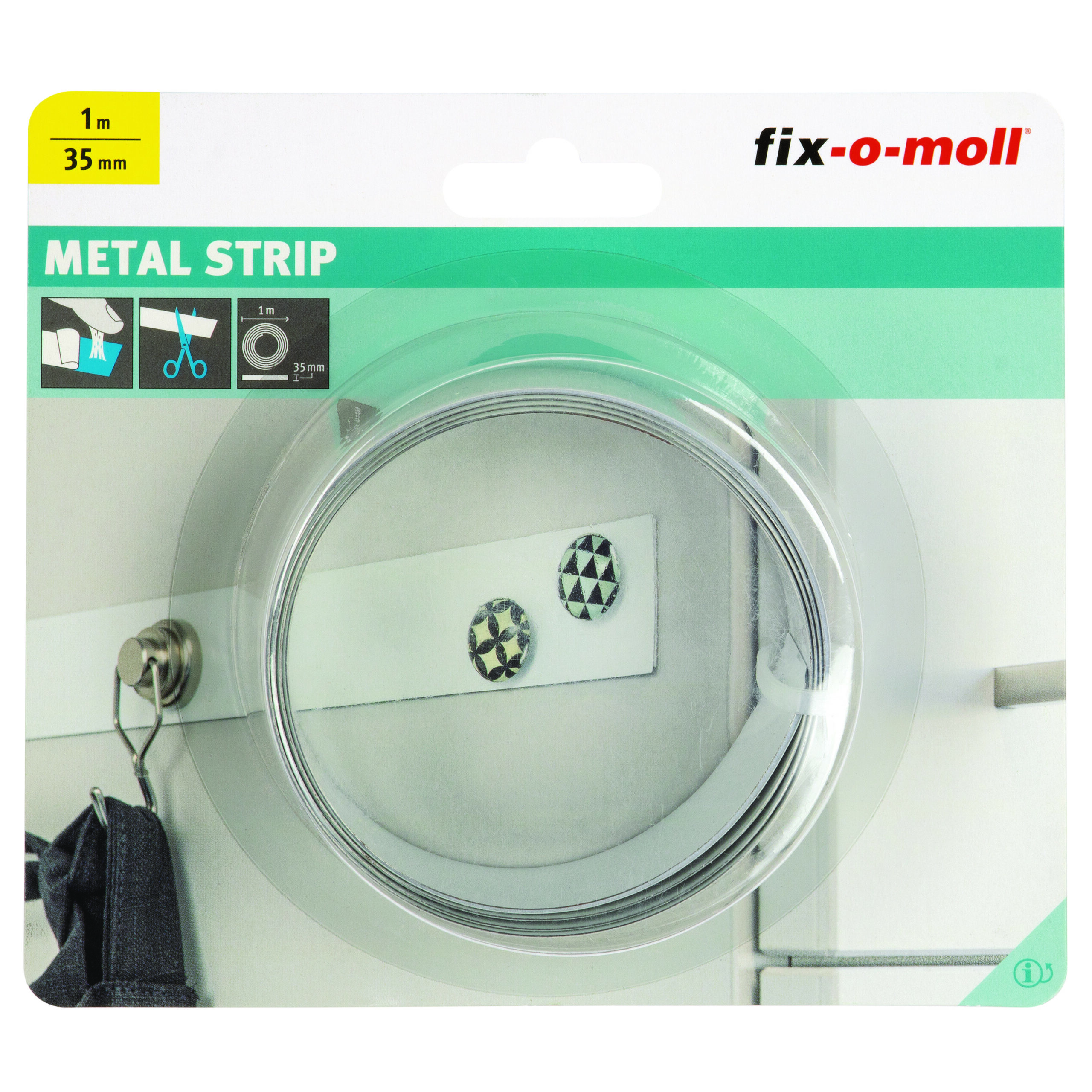 Metalna lajsna za magnete | samolepljiva